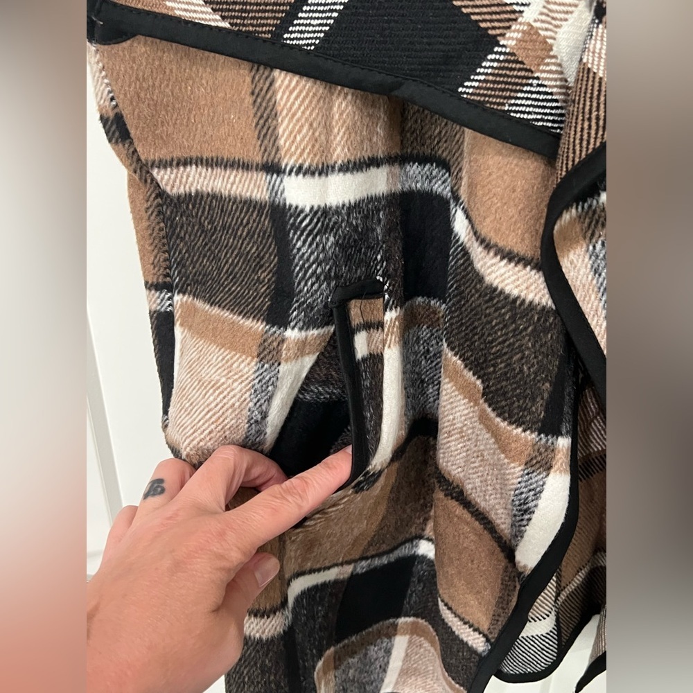 Yacun Plaid Sleeveless Vest Sz XL - Picture 2 of 8